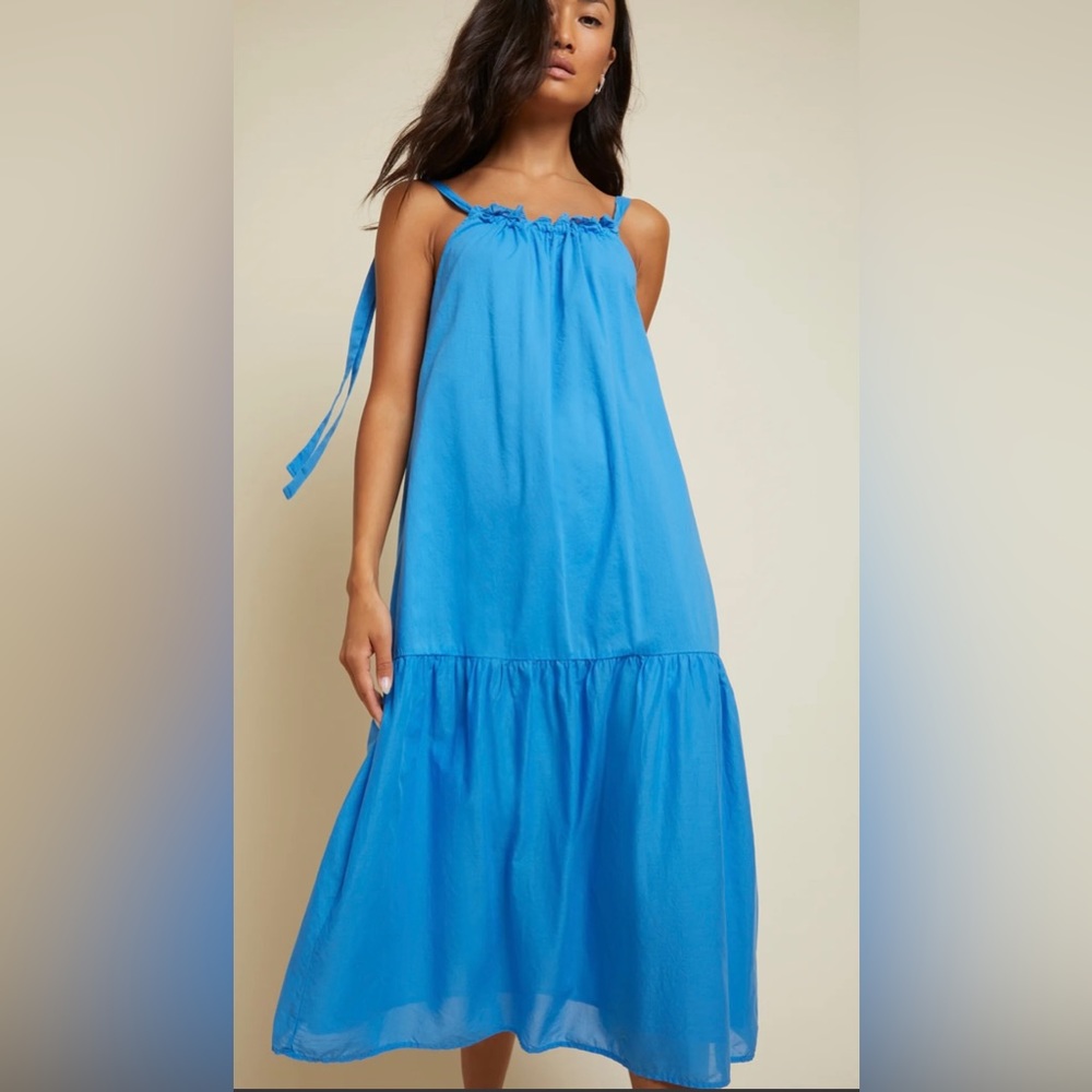Nation LTD Sequoia Maxi Dress, Color - Lapis, Size Small, NWT